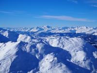 Blick vom Weisshorn Gipfel
