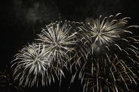 Feuerwerk in Juan-les-Pins