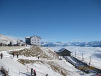 Sonnenschein am Neujahrstag auf der Rigi