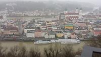 Blick von der Veste auf Passau