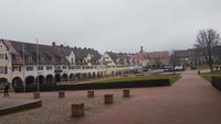 Marktplatz mit Arcaden in Freudenstadt