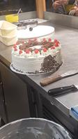 Fast fertig unsere Torte
