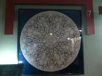 Ausstellungsstück im Plauener Spitzenmuseum.