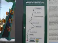 Streckenführung der Preßnitztalbahn.