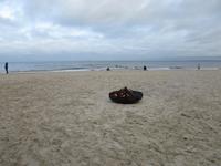 Feuerstelle am Strand