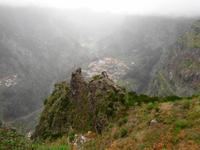 Blick von Eira do Serrado ins Nonnental 
