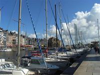Yachten im Hafen von Honfleur