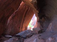Uluru - Höhlen am Uluru