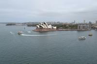 Spaziergang über die Harbour Bridge - Blick aufs Opernhaus