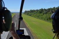 Helikopterflug über Vanua Levu