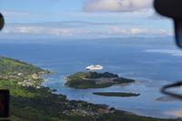 Helikopterflug über Vanua Levu