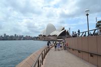 Zurück in Sydney - Spaziergang zum Opernhaus