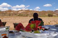 Unterwegs in Namibia - Picknick
