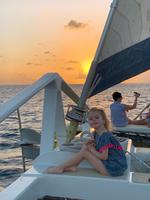 Katamaranfahrt in den Sonnenuntergang auf Barbados