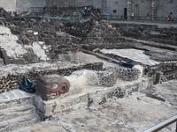 Ausgrabung Palast des Montezuma II - Mexiko City