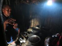 Ngorongoro Nationalpark - Besuch bei den Massai - in einer Hütte