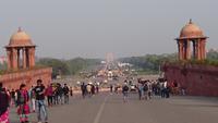 Am Präsidentenpalast Delhi