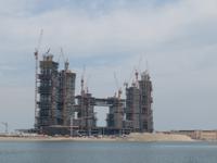 Riesenbaustelle neben dem Hotel Atlantis