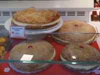 Die verkostete Tarte tropezienne - so benannt von Brigitte Bardot