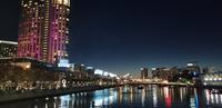 Abendlicher Spaziergang durch Melbourne 