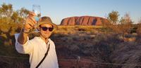 Sonnenuntergang am Ayers Rock