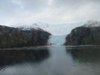 Fahrt durch die Gletscher