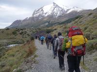 Wanderung zum Aussichtspunkt de las Torres in Torres del Paine Nationalpark - Patagonien - Chile (10)