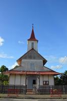 Iracoubou - Kirche, die von Francis Lagrange bemalt wurde