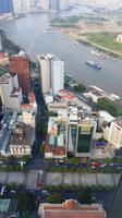 Saigon oder Ho Chi Minh Stadt von oben