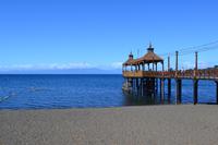 Petrohue-Wasserfälle, Puerto Varas und Frutillar - Spaziergang durch Frutillar - Seebrücke und Vulkan Osorno