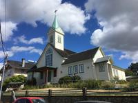 Petrohue-Wasserfälle, Puerto Varas und Frutillar - Spaziergang durch Frutillar - Lutheranische Kirche