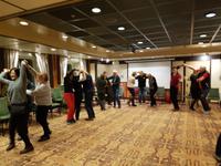 Hurtigrute, Volkstanz