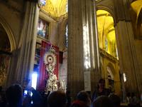  Kathedrale Santa Maria de la Sede mit ihrem bekannten Glockenturm Giralda in Sevilla (17)