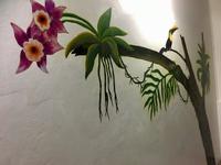 Wandbemalung in meinem Zimmer