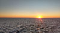 142 Sonnenuntergang bei Barcelona