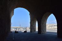 356 Insel Kreta, Heraklion, Alter Hafen und Schiffbauhallen