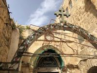 Jerusalem - Eingang zum St. Antonius Kloster