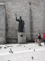 Vor der Franziskanerkirche