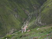 Station Sibambe von oben