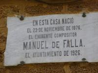 Cadiz_Geburtshaus des Komponisten de Fallas
