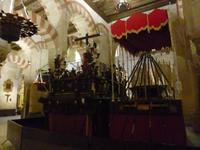 Cordoba Mezquita Cathedral mit Prozessionswagen