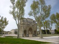 Orange Römischer Ehrenbogen