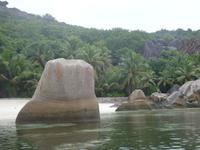 Traumstrand Anse Source d'Argent in La Digue, Seychellen (5)