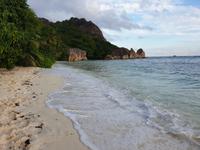 Sonnenuntergang in La Digue, Seychellen (7)