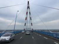 Brücke über die Loire-Mündung