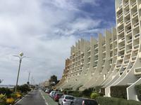 architektonische Wellen in La Baule