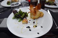 Aumônière de Chèvre chaud, Vorspeise im Gioia