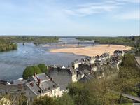 ...hoch oben über Saumur