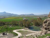 Blick ins Tal - Bisotun