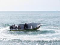 Speedbootfahren im Persischen Golf